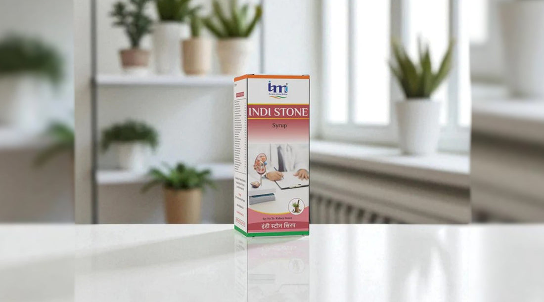 Indi Stone Syrup by IMC UNANI for Natural Kidney and Urinary Wellness