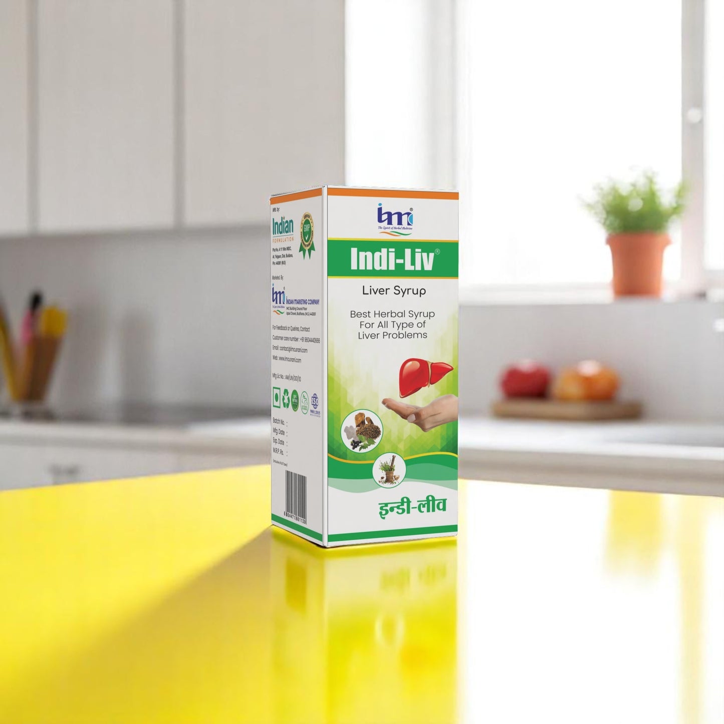 IMC Herbal Indi Liv Syrup